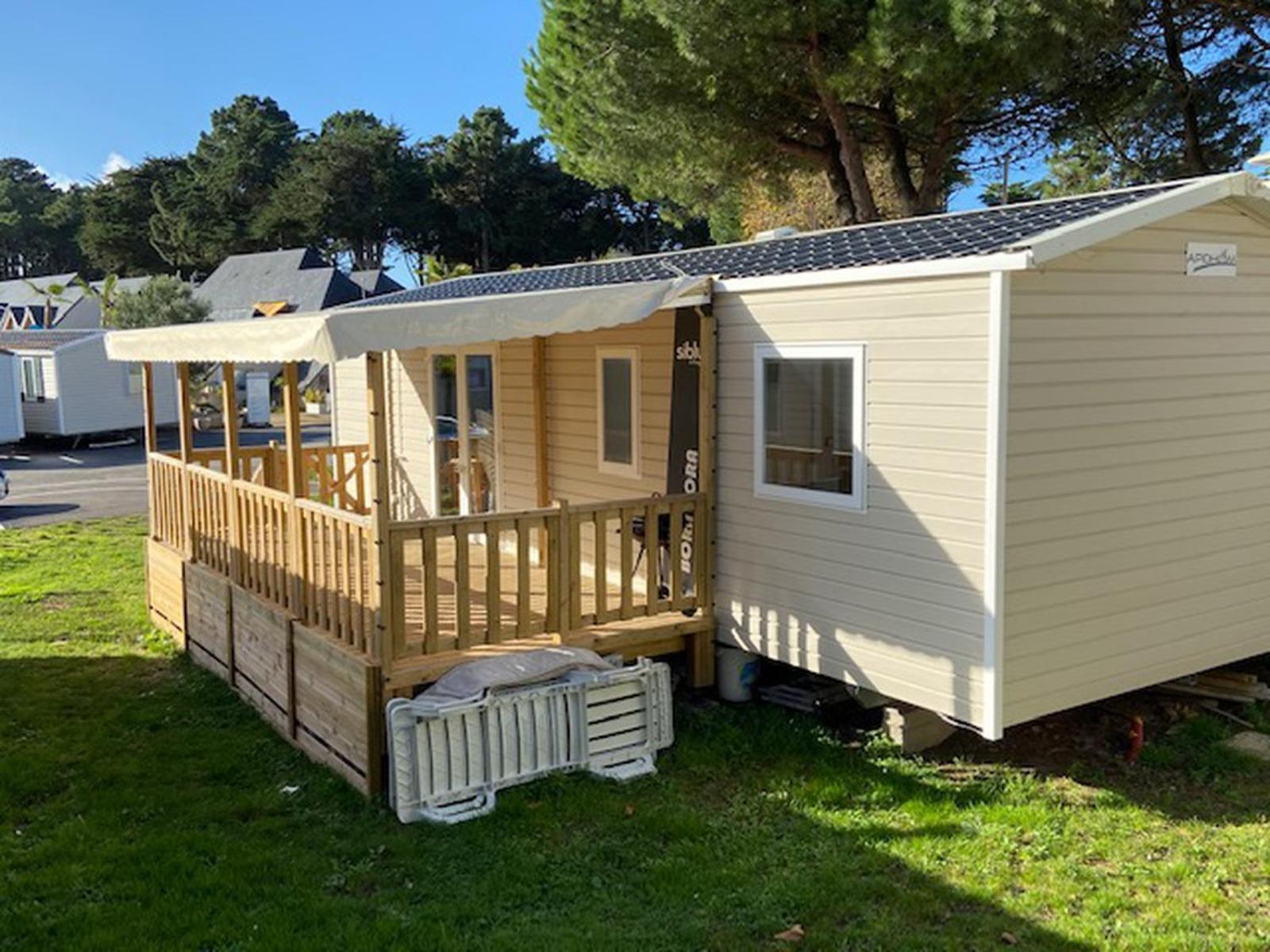 Mobilhome Quiberon camping Conguel bord de mer Eksteriør bilde